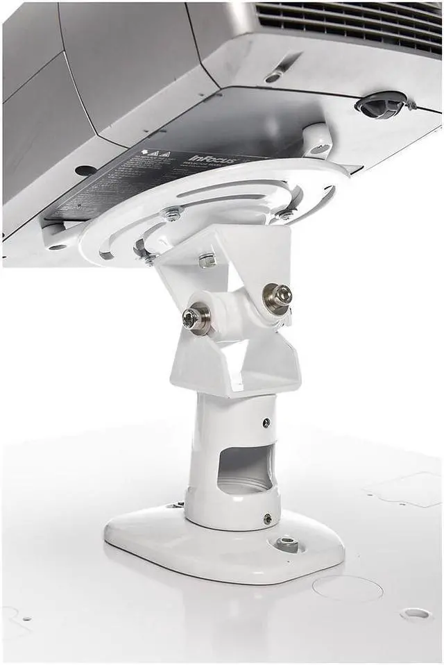 Alt view image 14 of 20 - Amer Mounts AMRDCP100KIT Universal Drop Ceiling Projector Mount - Supports up to 30lb load, 360 degree rotation, 180 degree tilt