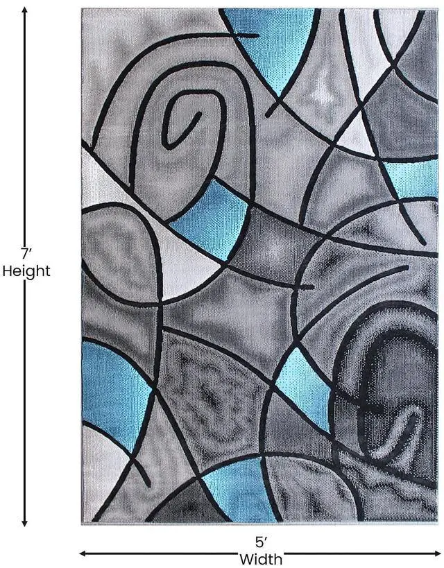 Alt view image 14 of 17 - Genuine Joe Indoor Mat Vinyl Backing 3'x5' Charcoal 55351