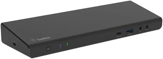 Alt view image 6 of 13 - Belkin Universal USB-C Triple Display Docking Station HDMI DisplayPort INC007TTB