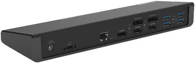 Alt view image 9 of 13 - Belkin Universal USB-C Triple Display Docking Station HDMI DisplayPort INC007TTB