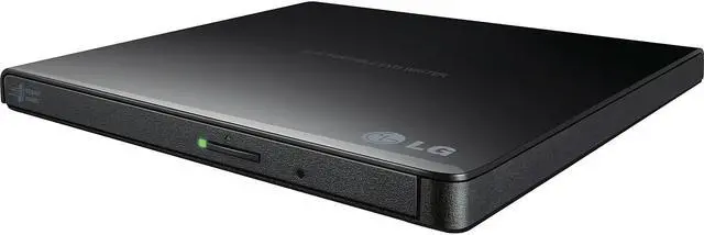 Alt view image 9 of 11 - LG Electronics GP65NB60 External Slim DVDRW 8X USB Black with Cyberlink Software 9.5 mm Retail Storage