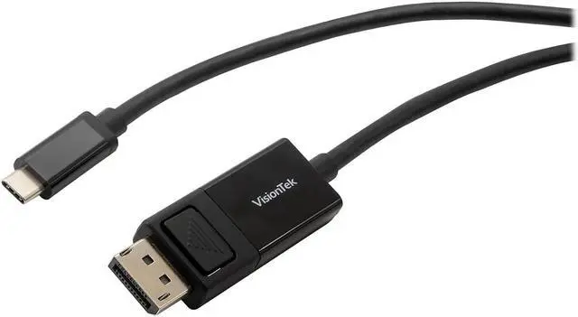 Alt view image 8 of 9 - Visiontek Usb-C To Displayport 1.4 2M Cable M/M