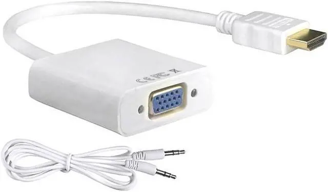 Alt view image 5 of 7 - 4Xem Hdmi To Vga Audio Adapter Cable