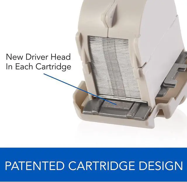 Alt view image 8 of 9 - Swingline Staple Cartridge f/520e 1/4"L Chisel Point 1500/BX 50051