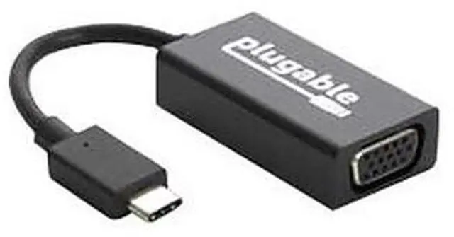 Alt view image 8 of 18 - Plugable Usb 3.1 Type-C To Vga Adapter