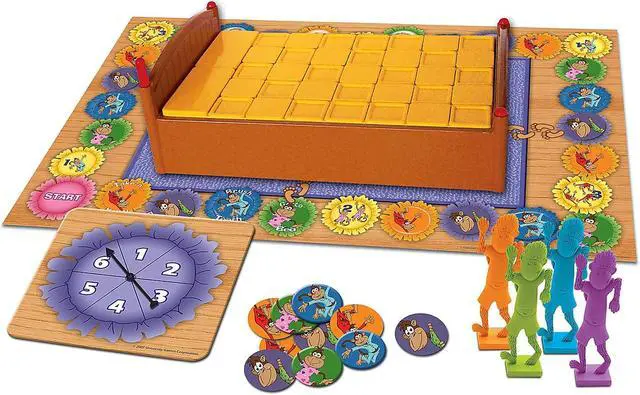 Alt view image 2 of 3 - University Games Five Little Monkeys Jumping on the Bed Game (UG-01318)