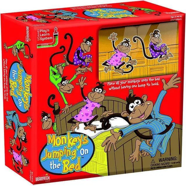 Main image of University Games Five Little Monkeys Jumping on the Bed Game (UG-01318)