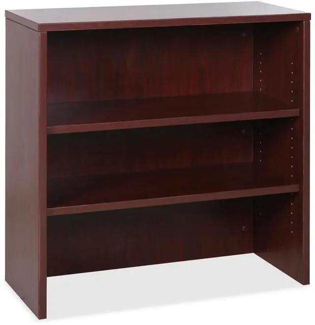 Alt view image 2 of 2 - Lorell Hutch 15"x36"x36-1/2" Mahogany 69614