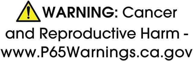 Alt view image 2 of 2 - TAPE LOGIC DL4510 "Warning: Cancer and Reproductive Harm - " Prop 65 Labels,