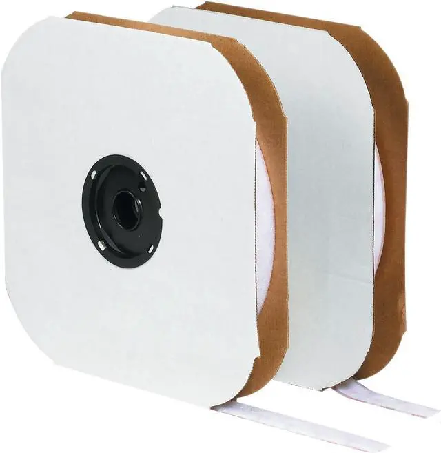 Alt view image 3 of 3 - VELCRO Brand Velcro Tape Individual Strips Loop 5/8" x 75' White 1/Case VEL110