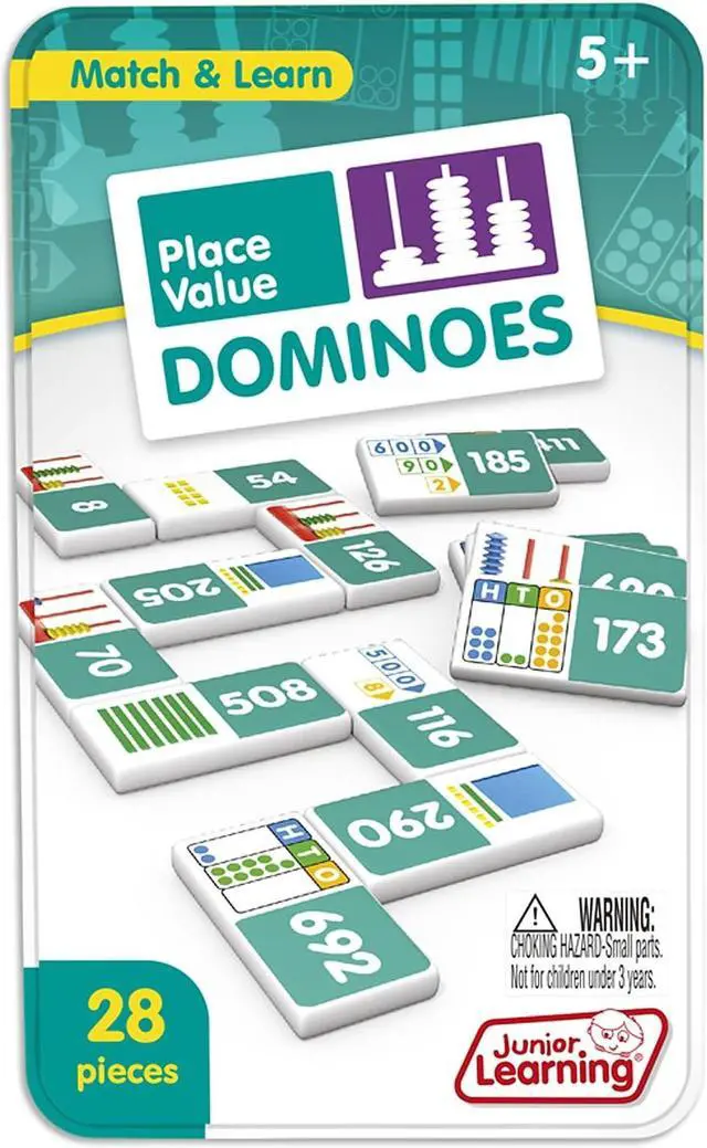 Alt view image 3 of 5 - JUNIOR LEARNING (2 EA) PLACE VALUE DOMINOES