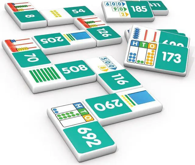 Alt view image 4 of 5 - JUNIOR LEARNING (2 EA) PLACE VALUE DOMINOES