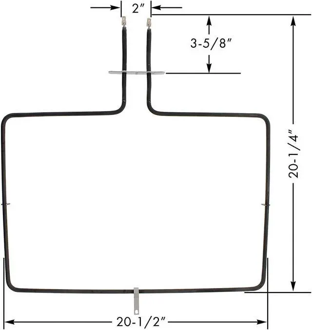 Alt view image 10 of 10 - ERP W10779716 Oven Bake Element
