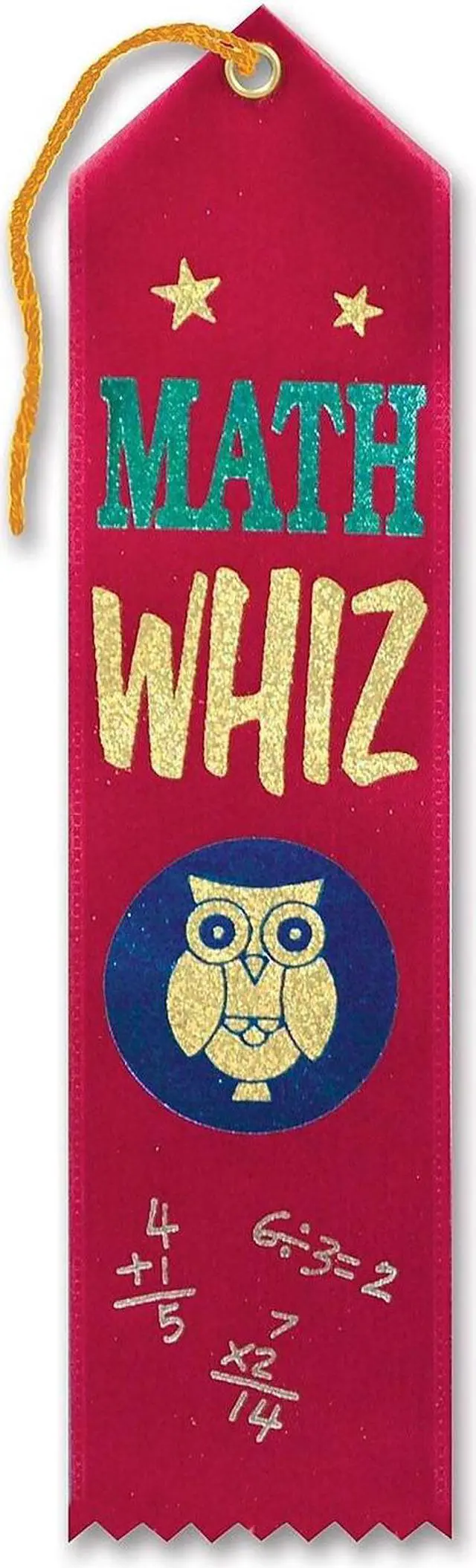 Main image of Math Whiz Award Ribbon