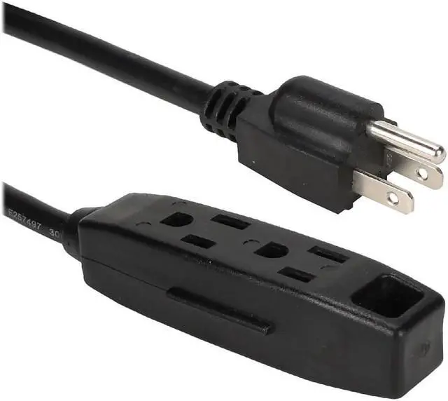 Alt view image 7 of 10 - QVS PC3PX-25 25FT POWER EXTENSION CORD