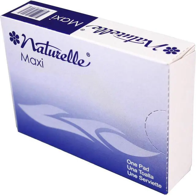 Alt view image 3 of 3 - Naturelle Maxi Pads #4 For Vending Machines 250 Individually Wrapped/Carton 25130973