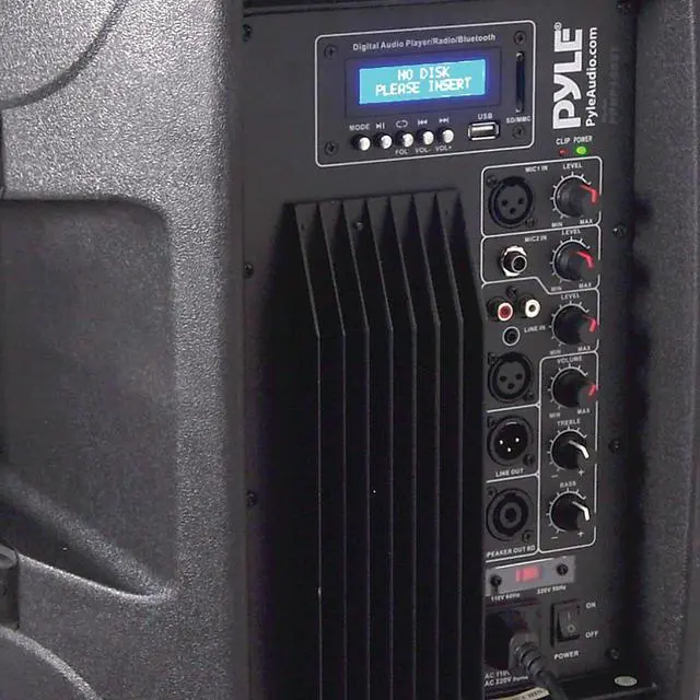 Alt view image 11 of 14 - Pyle PPHP155ST 1500 Watt Portable Bluetooth PA Speaker System with Stand and Mic