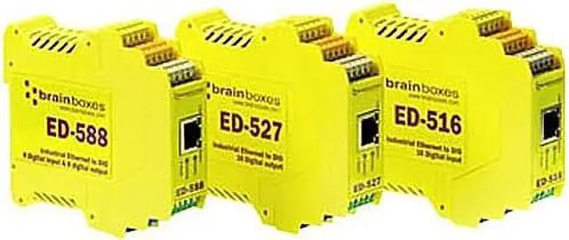 Alt view image 8 of 14 - Brainboxes ED-588 Ethernet to Digital IO 8 Inputs + 8 Outputs