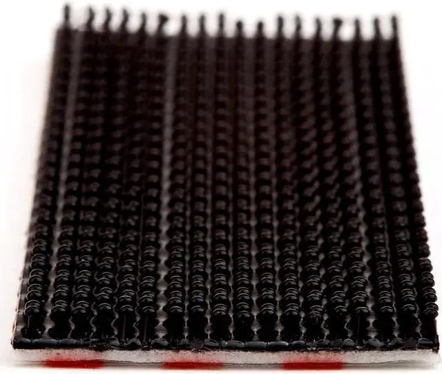 Alt view image 7 of 9 - 3M 64254 Scotch Extreme Fasteners, 1 in x 3 in, 2 Sets of Strips, Black