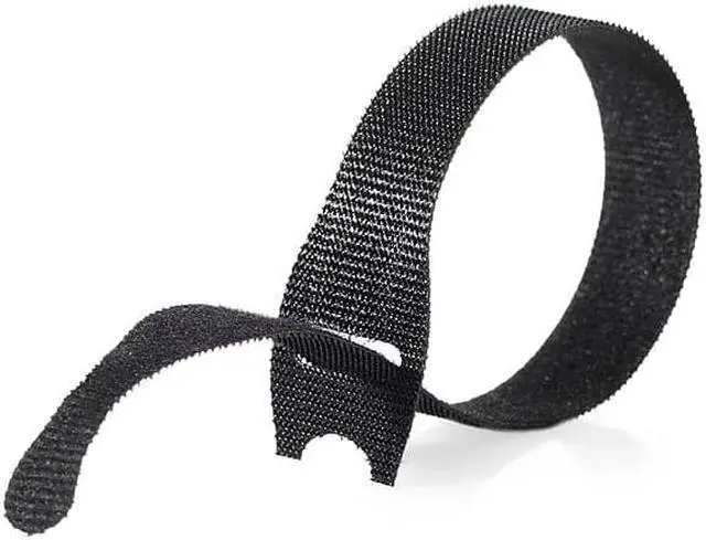 Alt view image 14 of 19 - Velcro Brand One-Wrap Pre-Cut Thin Ties, 0.5" X 8", Black, 50/Pack 95172