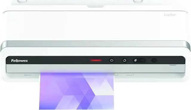 Alt view image 2 of 16 - Fellowes Jupiter 125 Thermal & Cold Laminator 12.5" Width White (5746301)