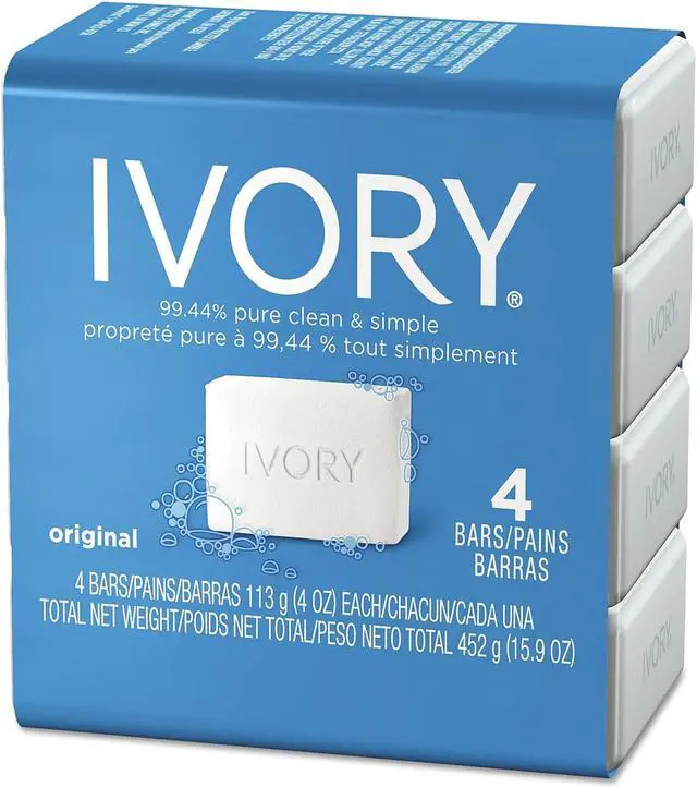 Alt view image 9 of 9 - Ivory Original Bar Soap, 4 Count