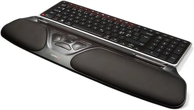 Alt view image 7 of 12 - Contour Design - RM-FREE3-WL - Contour RollerMouse Free3 Mouse - Wireless - Black - USB - 2800 dpi - Scroll Wheel - 8