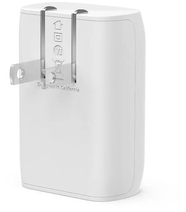 Alt view image 6 of 6 - Belkin BoostCharge USB-C PD 3.0 PPS Wall Charger 30W Power Adapter WCA005DQWH