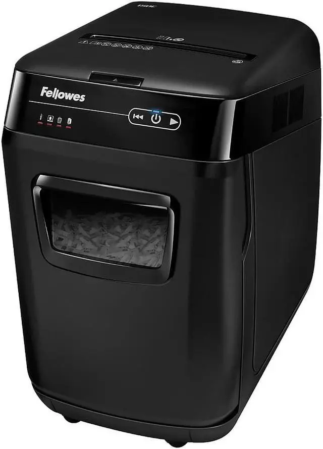 Alt view image 3 of 12 - Fellowes 150-Sheet Cross-Cut 150C AutoMax 4680001
