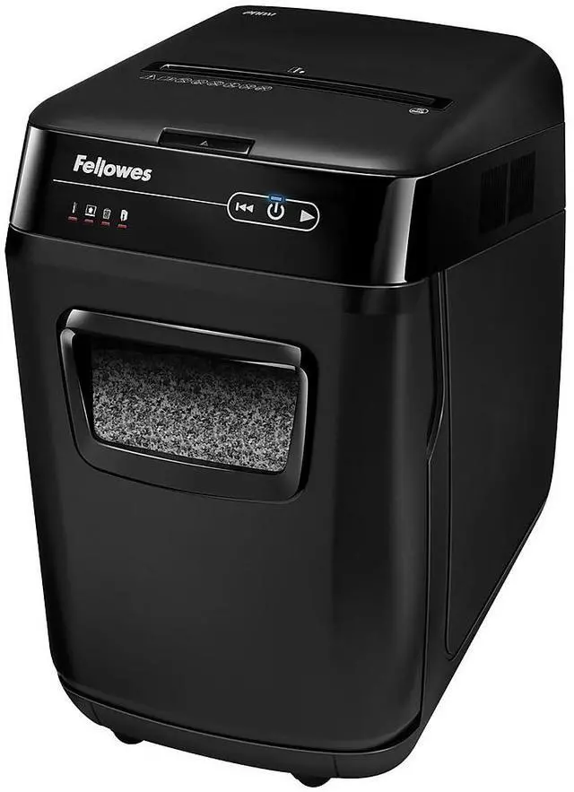 Alt view image 2 of 20 - AutoMax 200M Auto Feed Shredder 200 Sheet Capacity Black