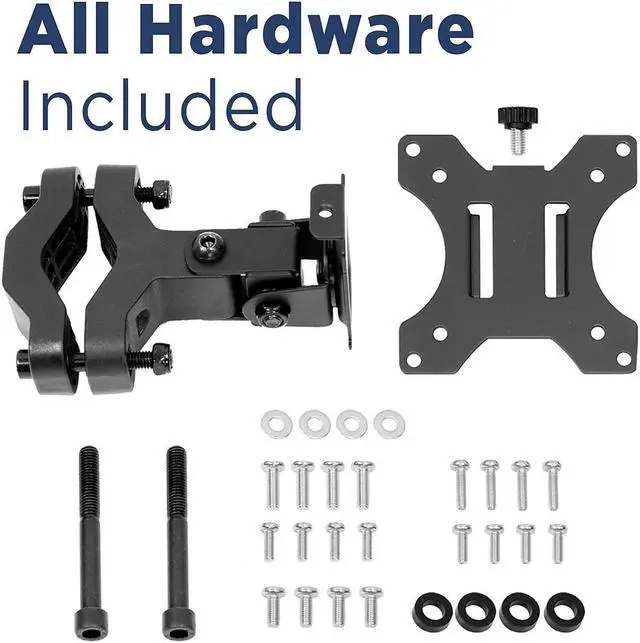 Alt view image 11 of 13 - Mount-It! Universal VESA Pole Mount | Fits TVs or Monitors up to 32 inches