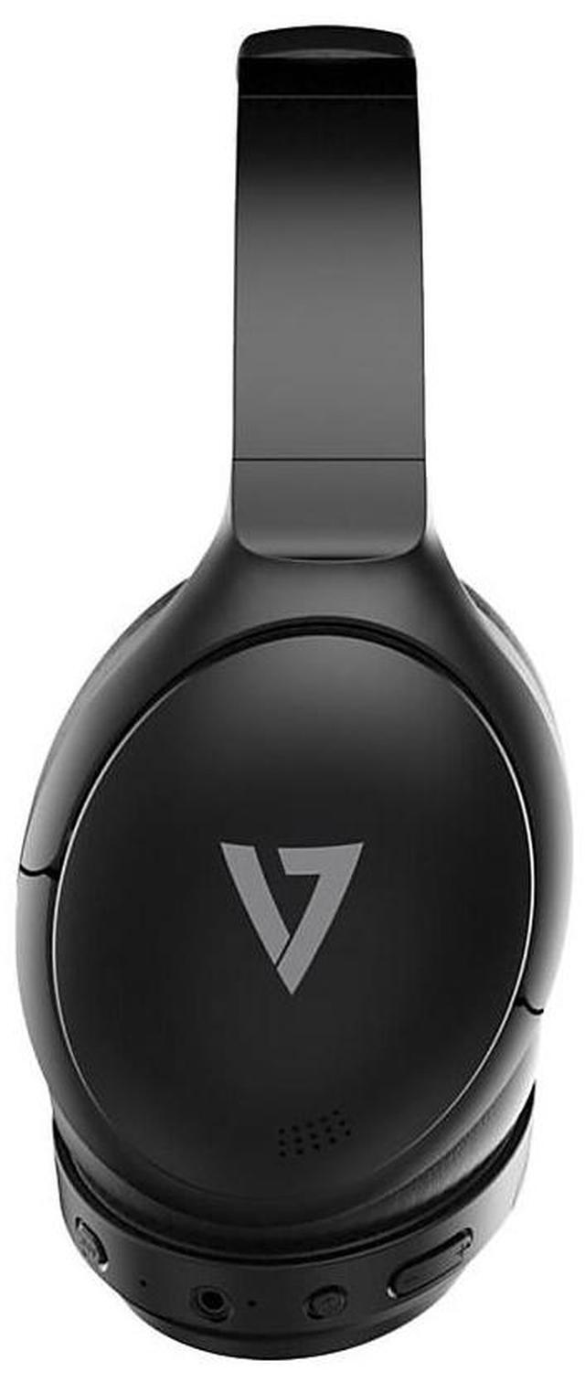 Alt view image 17 of 20 - V7 HB800ANC Wireless Bluetooth Stereo ANC Headphones - Black