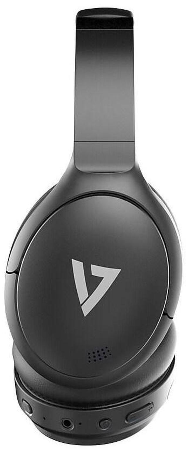 Alt view image 15 of 20 - V7 HB800ANC Wireless Bluetooth Stereo ANC Headphones - Black