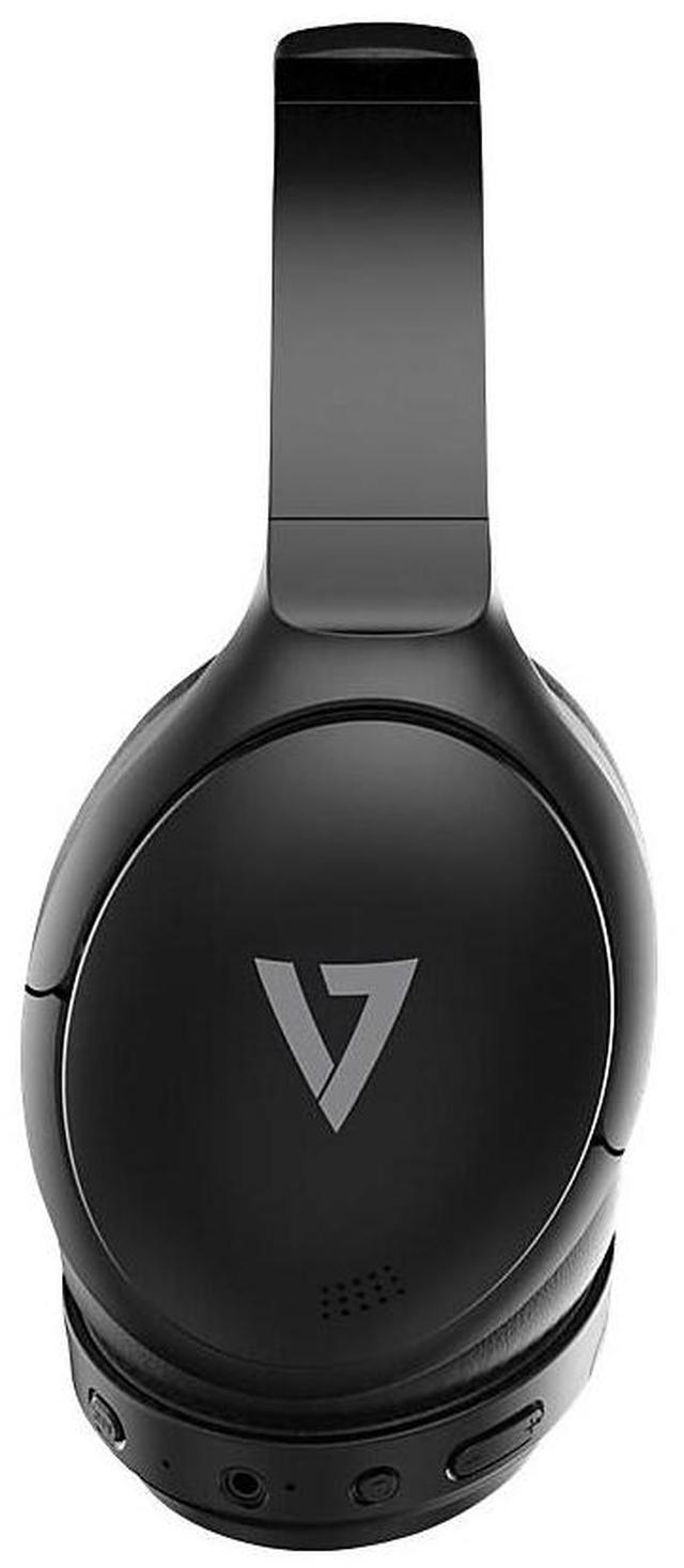 Alt view image 16 of 20 - V7 HB800ANC Wireless Bluetooth Stereo ANC Headphones - Black