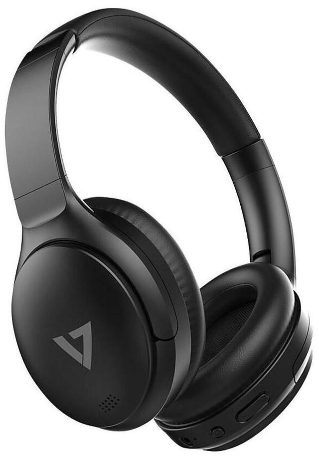 Alt view image 14 of 20 - V7 HB800ANC Wireless Bluetooth Stereo ANC Headphones - Black