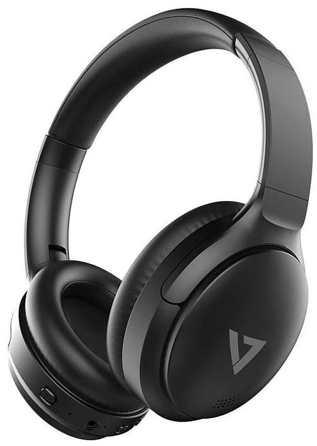 Alt view image 18 of 20 - V7 HB800ANC Wireless Bluetooth Stereo ANC Headphones - Black