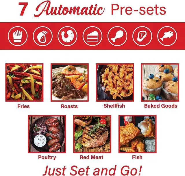 Alt view image 12 of 18 - Brentwood Small 1400 Watt 4 Quart Electric Digital Air Fryer with Temperature Control in Black