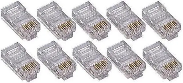 Alt view image 6 of 6 - 100PK CAT6 RJ45 MODULAR PLUG