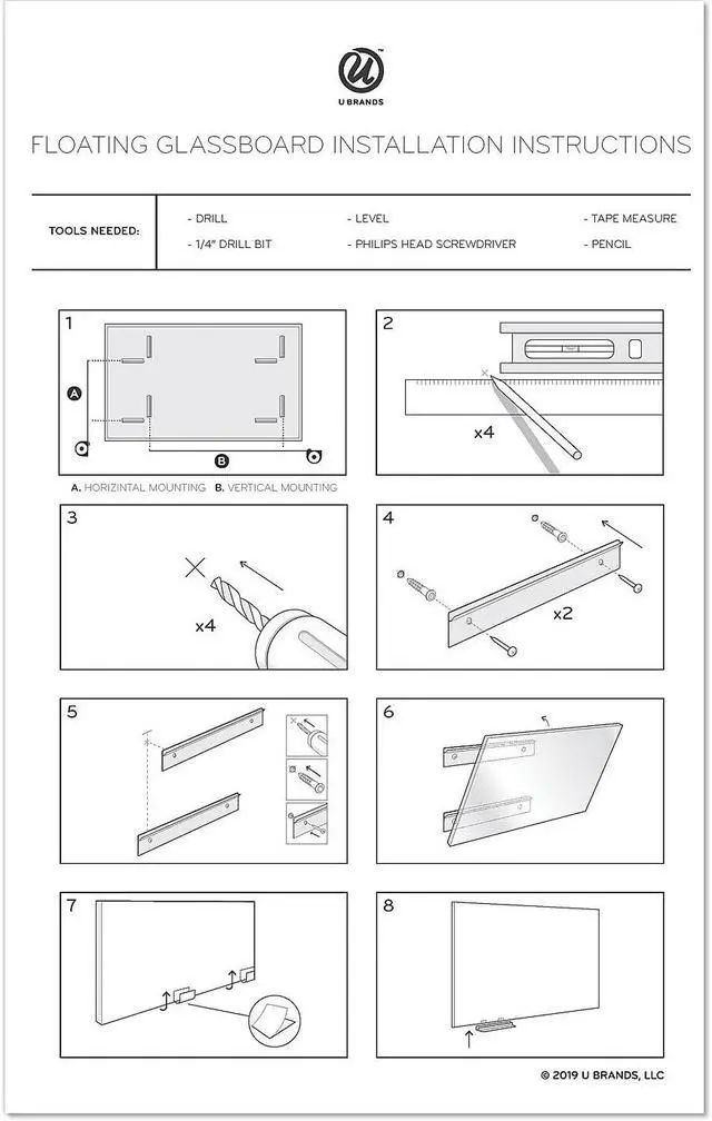 Alt view image 17 of 18 - Lorell Dry-Erase Board 4'x3' Aluminum Frame/White 55652