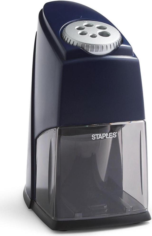 Staples ClassMate 6-Hole Electric Pencil Sharpener Blue (21833) 356294 