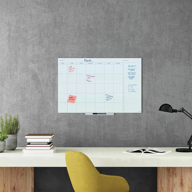 Alt view image 2 of 7 - Lorell Dry-Erase Board 6'x4' Aluminum Frame 00502