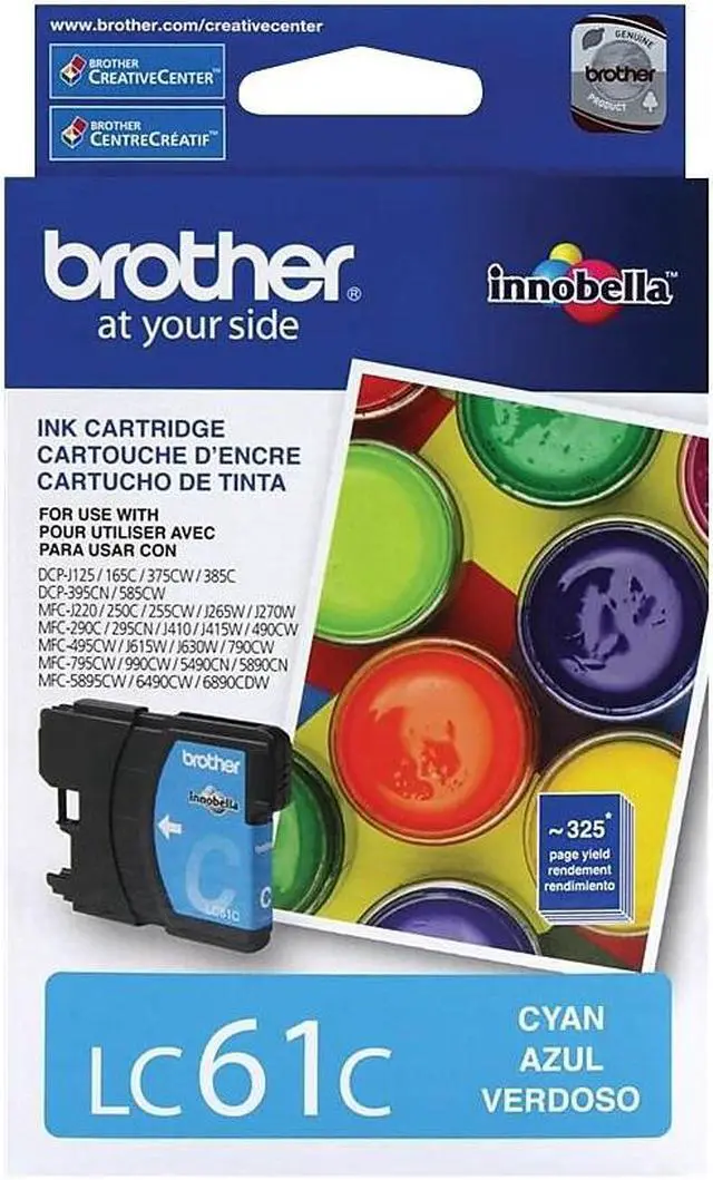 Alt view image 12 of 12 - Brother Cyan Ink Cartridge