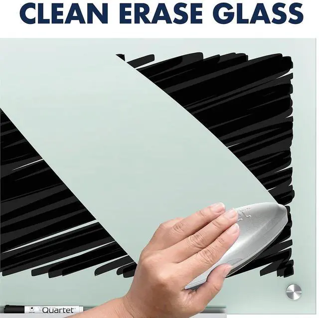 Alt view image 12 of 16 - Quartet G4836F Infinity Glass Marker Board, Frosted, 48 x 36, 1 Each