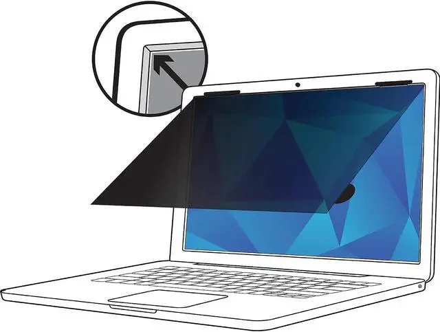 Alt view image 16 of 20 - 3M™ Filter,Privacy,Ws,14" PF140W9E