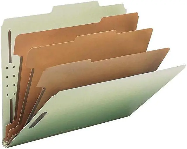 Alt view image 3 of 4 - Nature Saver Classification Folder 3" Exp. Letter 3-Div 10/BX GYGN 01058