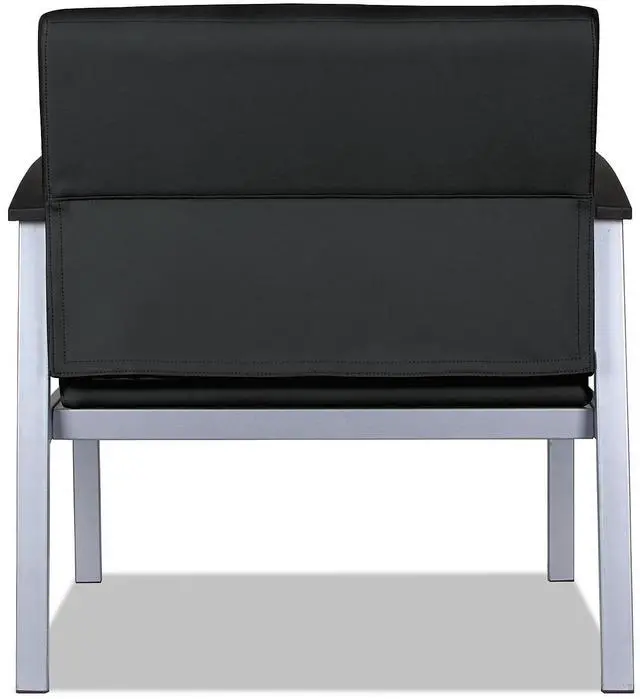 Alt view image 5 of 20 - Alera metaLounge Series High-Back Guest Chair 27.55" x 23.81" x 17.71" Black ML2219