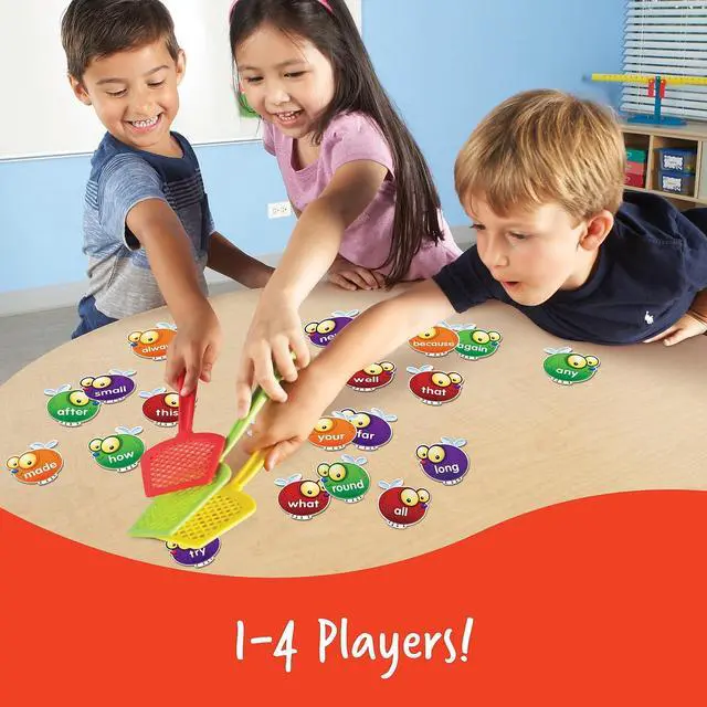 Alt view image 16 of 18 - Learning Resources LER8598 Sight Words Swat A Sight Words Game