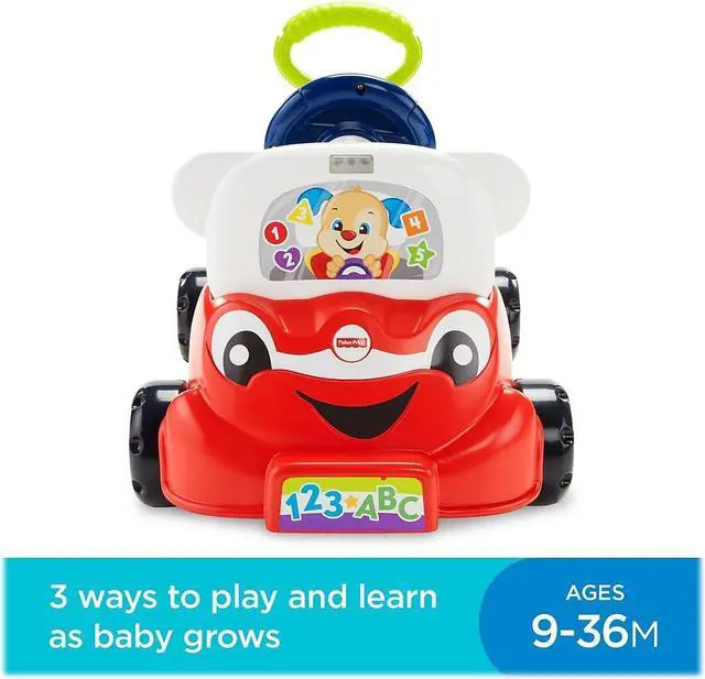 Alt view image 15 of 17 - Fisher-Price Laugh & Learn 3-in-1 Smart Car