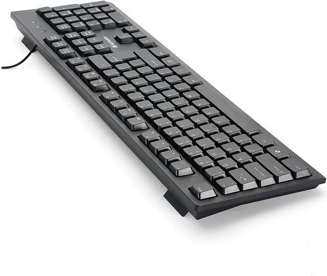 Alt view image 14 of 20 - Verbatim Universal Wired Keyboard Black (70735) VER70735