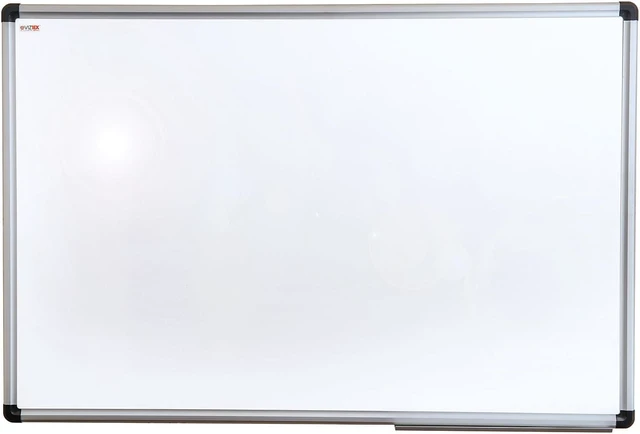 Alt view image 7 of 10 - Floortex Home / Office / School Writing Viztex Porcelain Magnetic Dry Erase Board with an Aluminium Frame - 18" x 24"